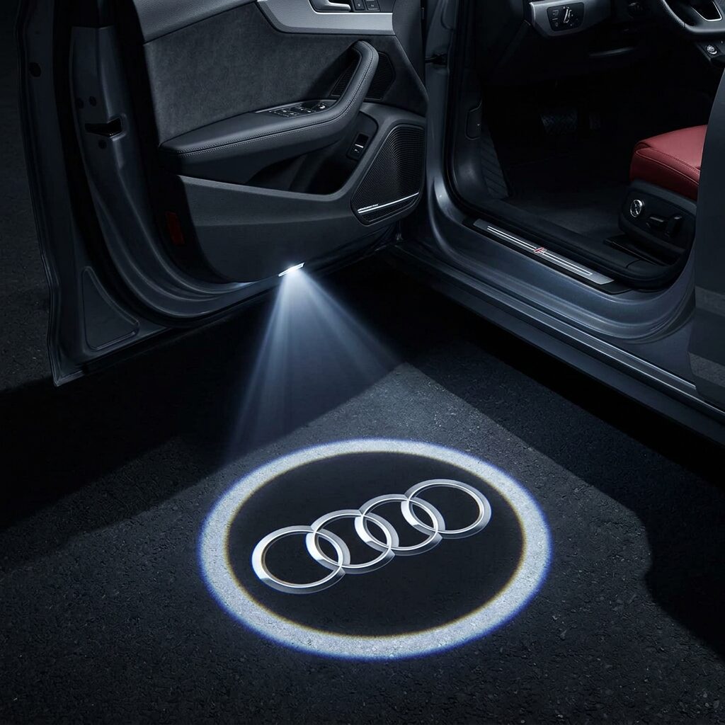 Audi LED door logo projector