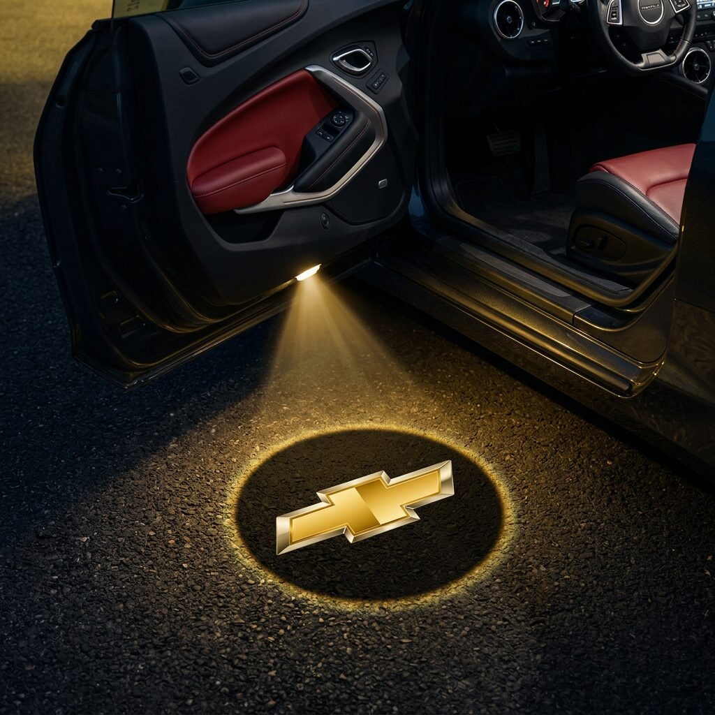 Chevrolet LED door logo projector