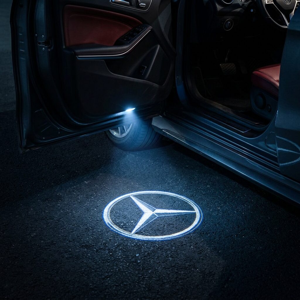 Mercedes-Benz LED door logo projector