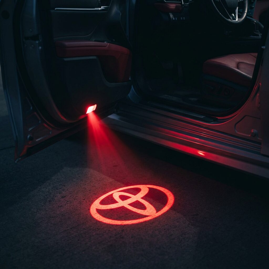 Toyota LED door logo projector